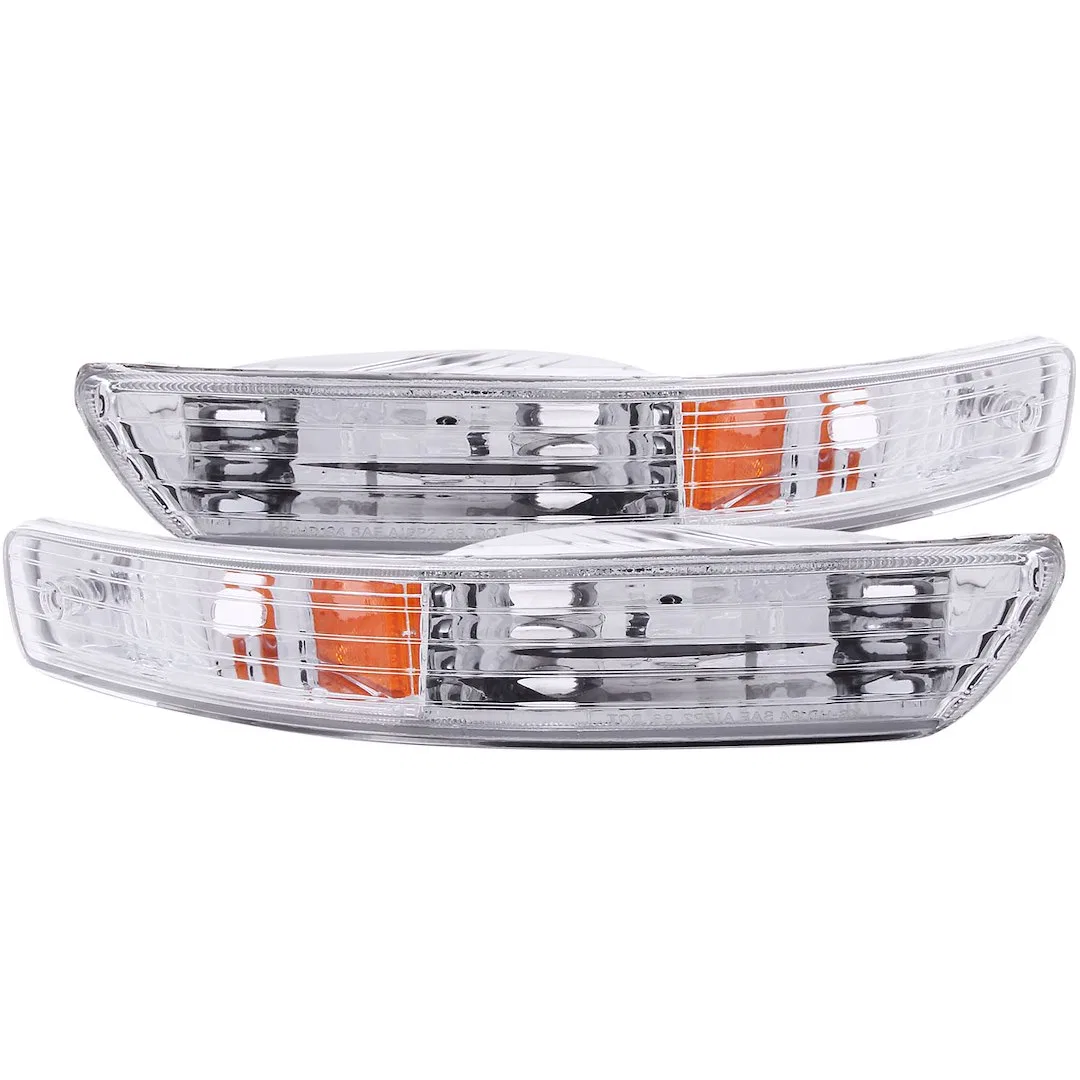 511021 – ANZO Parking/ Turn Signal Light Assembly, Clear Lens With Amber Reflectors Set Of 2